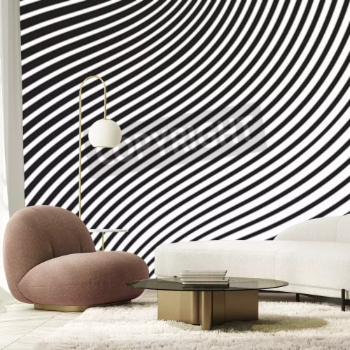 Papier peint  Motif optique 3D