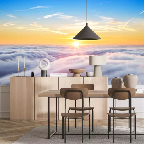 Papier peint  Nuages et ciel ensoleillé