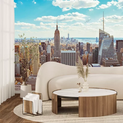 Papier peint  New York City (Taken from Helicopter)