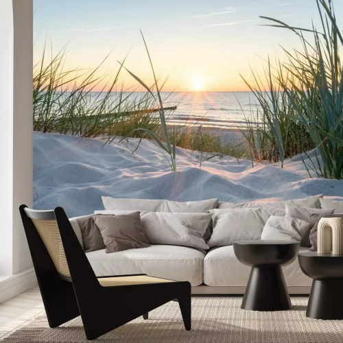 Papier peint  Une journée calme au bord de la mer