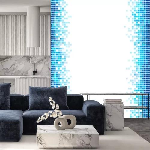 Sticker  Mosaïque moderne composée de pixels