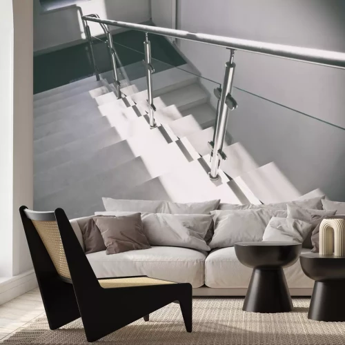 Sticker  Escaliers en béton gris