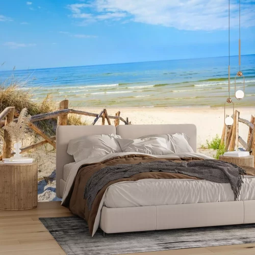 Papier peint  Plage et mer en été