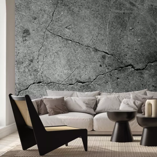 Papier peint  Béton écaillé