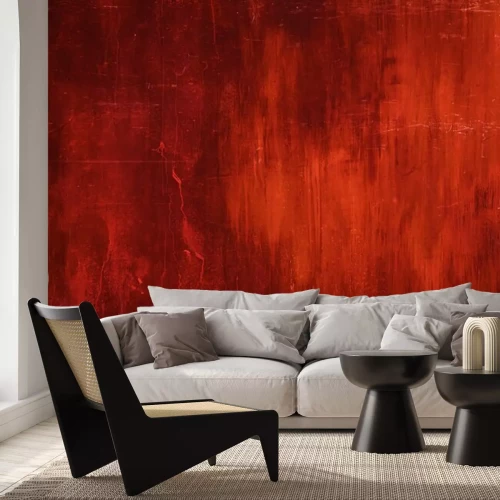 Papier peint  Texture de mur rouge