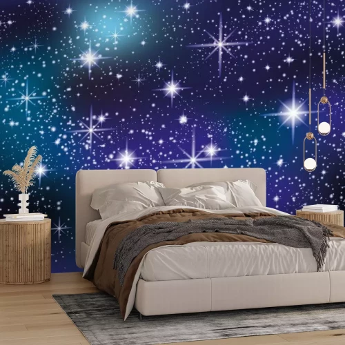 Papier peint  Illustration de ciel étoilé