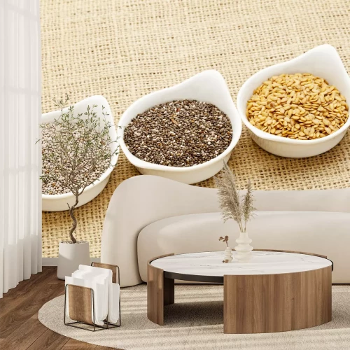 Papier peint  Épices dans les bols