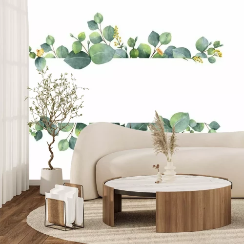 Papier peint  Eucalyptus comme cadre