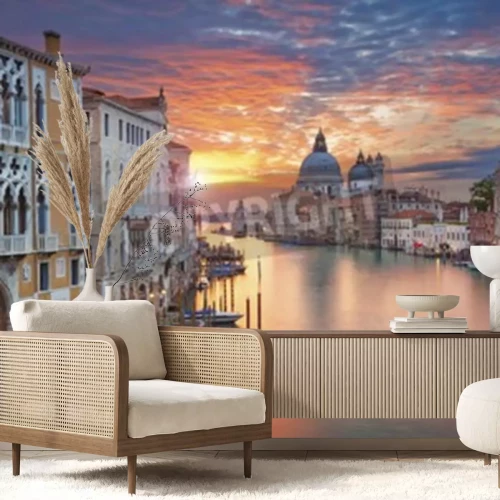 Papier peint  Lever de soleil à Venise
