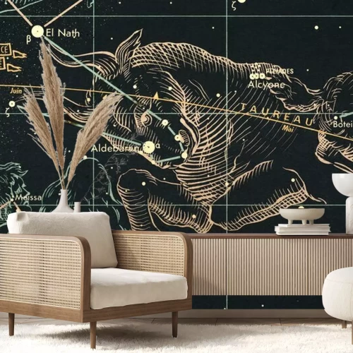 Papier peint  Étoiles de l'horoscope Taureau