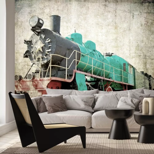 Papier peint  Locomotive traditionnelle style pictural