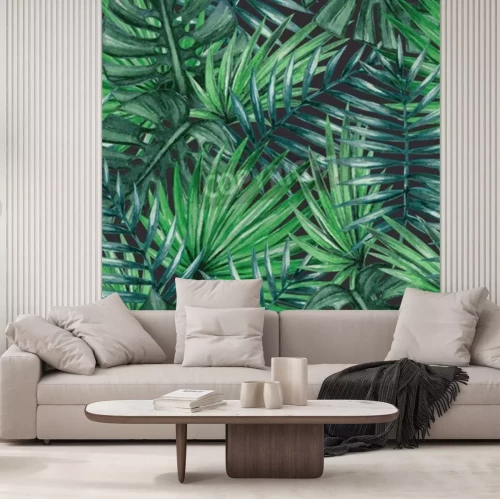 Papier peint  Motif de feuille et nature