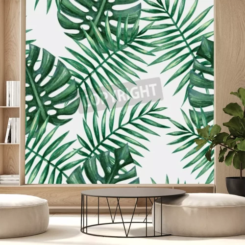 Papier peint  Motif naturel de la feuille