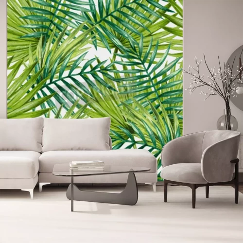 Papier peint  La nature en feuilles