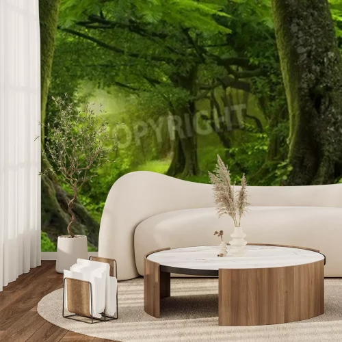 Papier peint  Tropiques denses en Asie