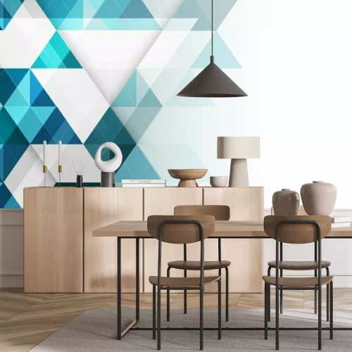 Papier peint  Géométrie en verre chic