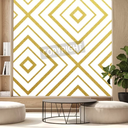 Papier peint  Carrés géométriques