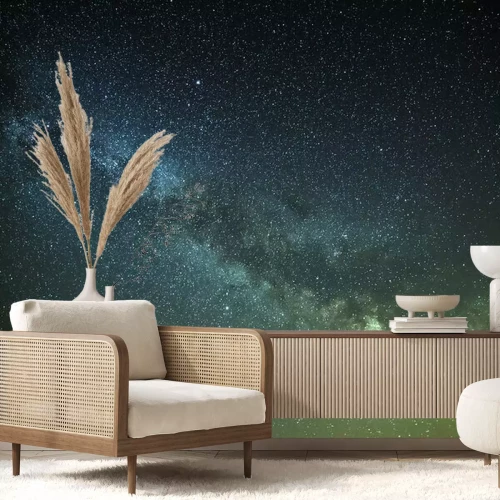 Papier peint  Voie lactée dans le ciel nocturne