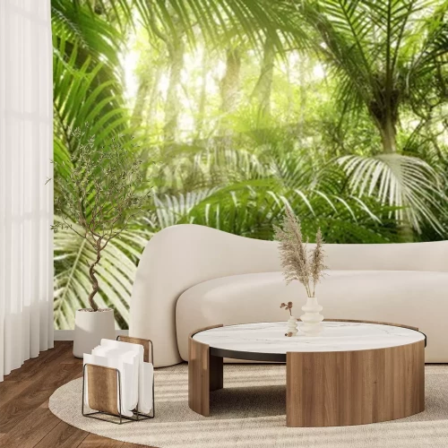 Papier peint  Tropiques verts