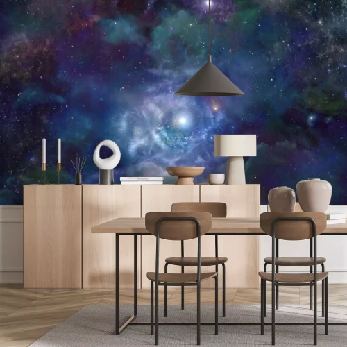 Papier peint  Nébuleuse dans la galaxie cosmos