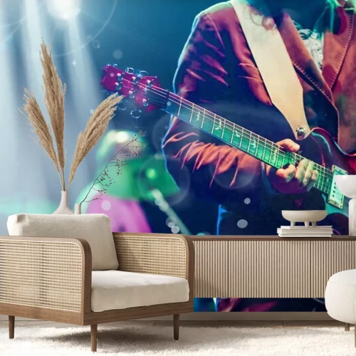 Papier peint  Guitariste et rock