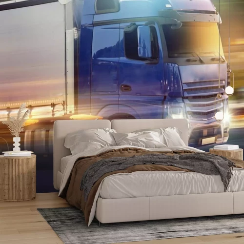 Papier peint  Camion nuit