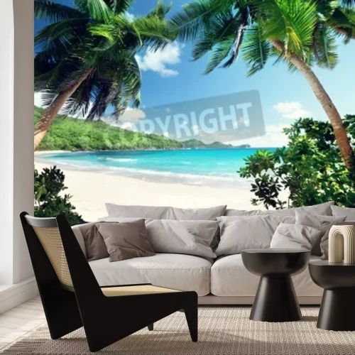 Papier peint  Paysage tropical