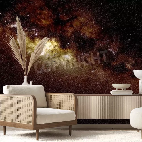 Papier peint  Étoiles 3D dans la galaxie