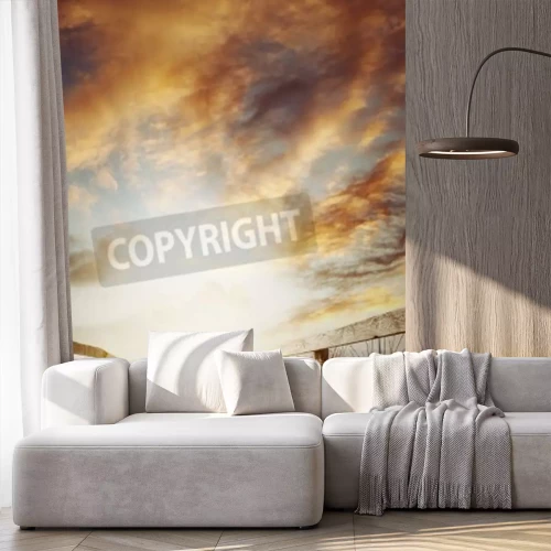 Papier peint  Lever de soleil sur la plage