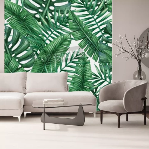 Papier peint  Nature et motif de la feuille