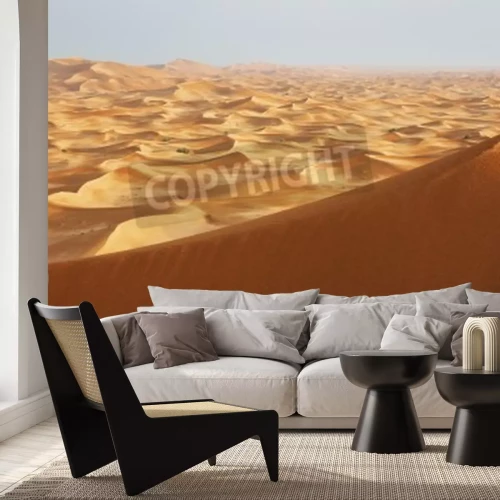 Papier peint  Le désert peint